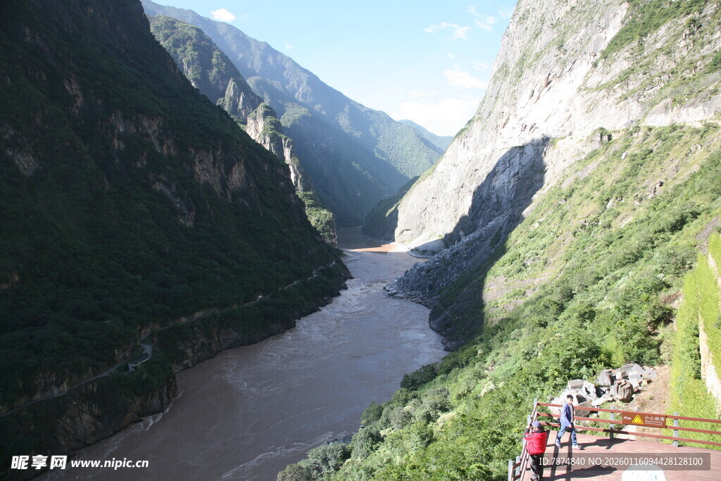 壮丽峡谷风光