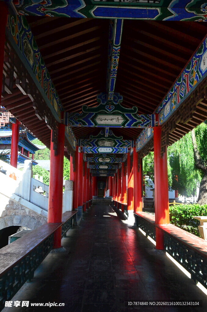 中式长廊 尽显古典雅致