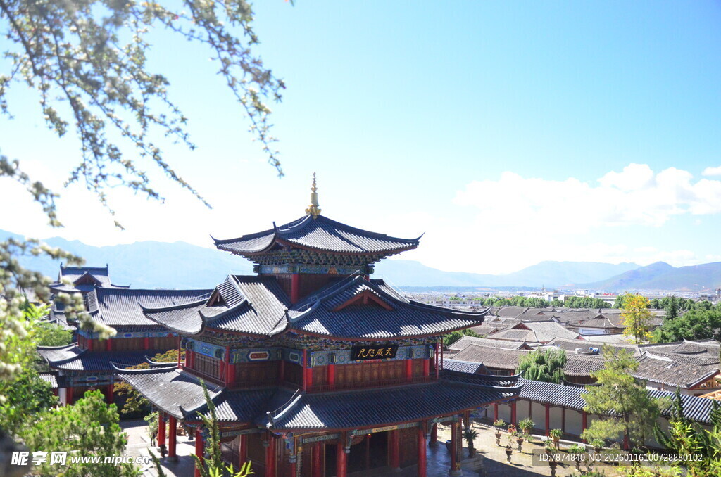 中式古建筑景观