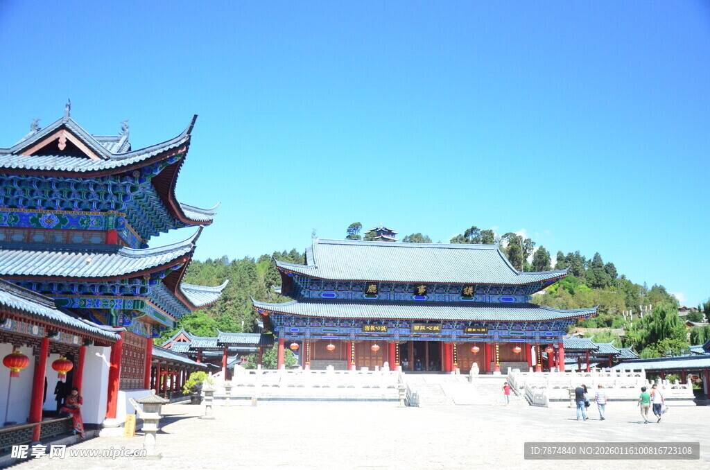 中式古建筑群 古韵悠悠