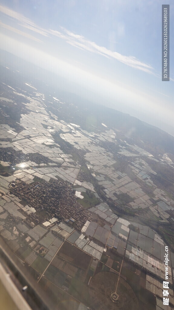 高空俯瞰城市景观