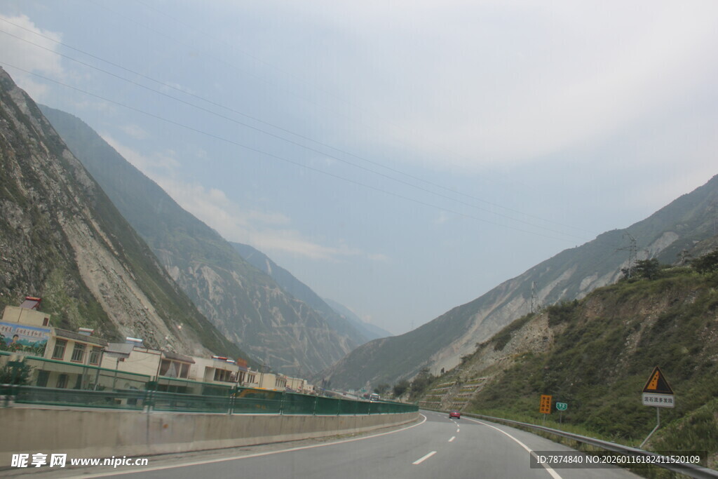 山间公路风景