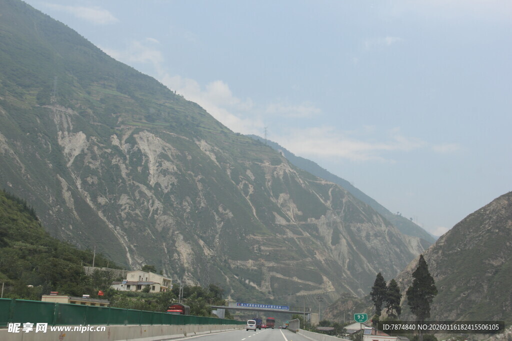 山间公路风景