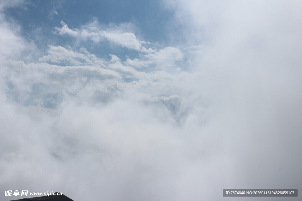高空云海美景