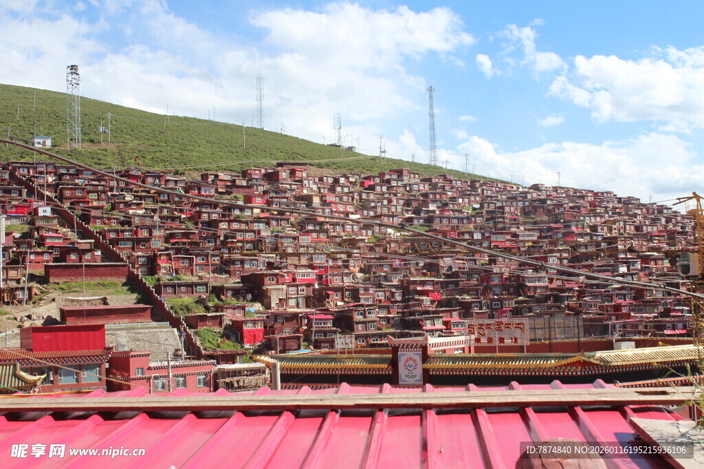 热闹的露天观众席场景