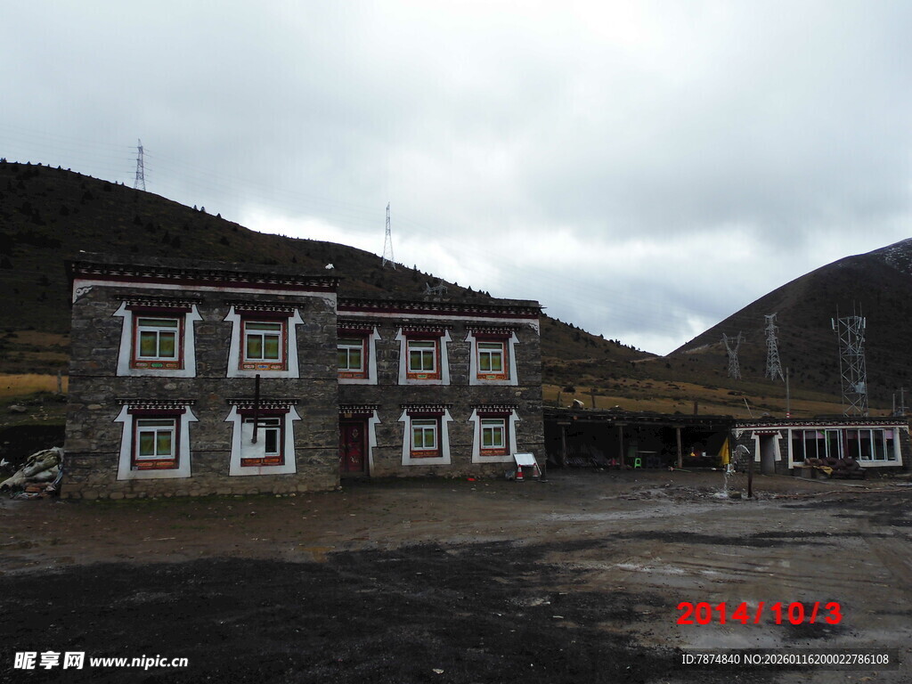 藏式风格建筑 古朴宁静