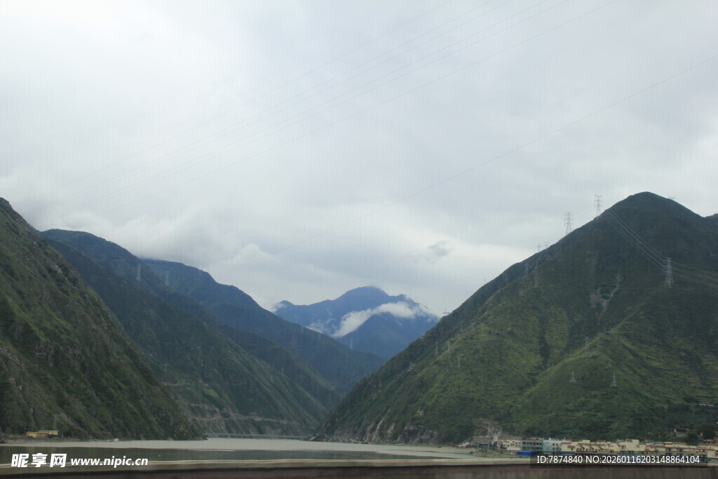 壮丽山水风光