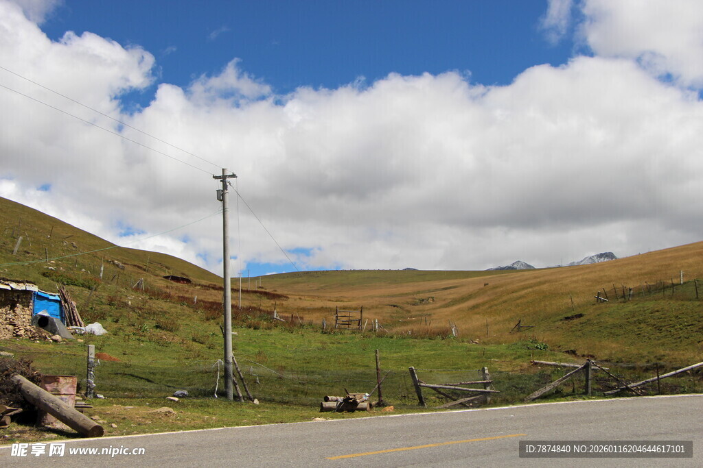 山间公路风景