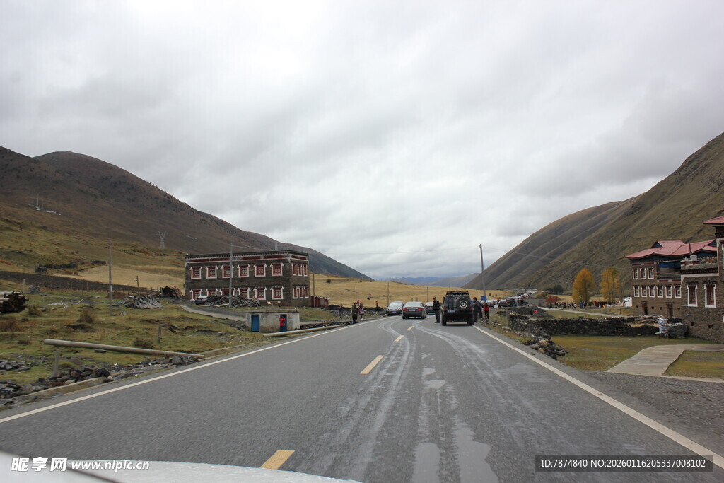 山间公路风景