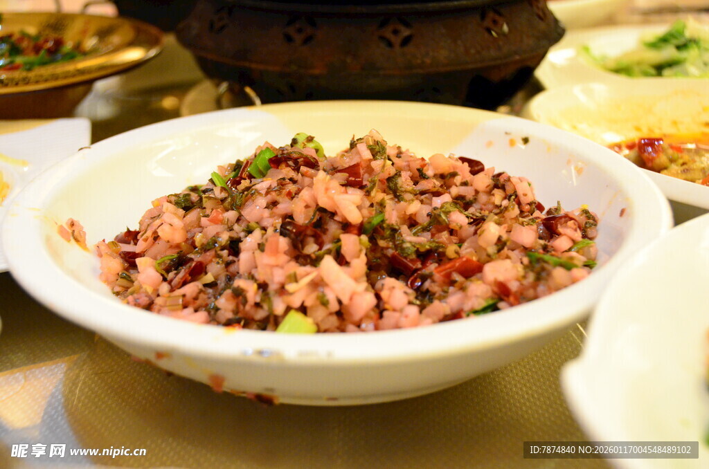 美味特色肉末菜肴