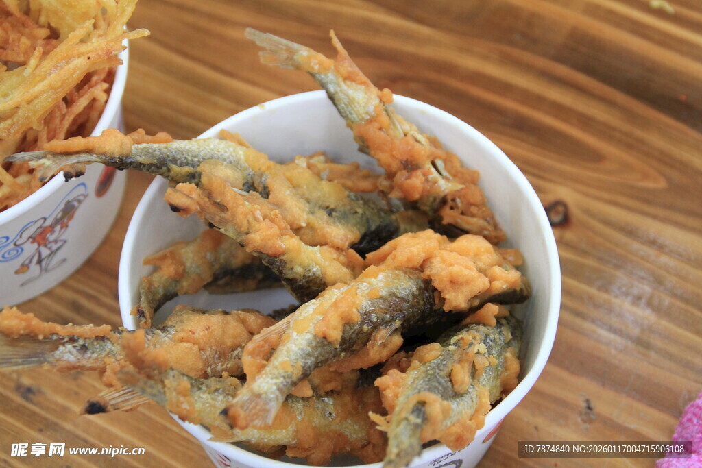 香酥炸小鱼