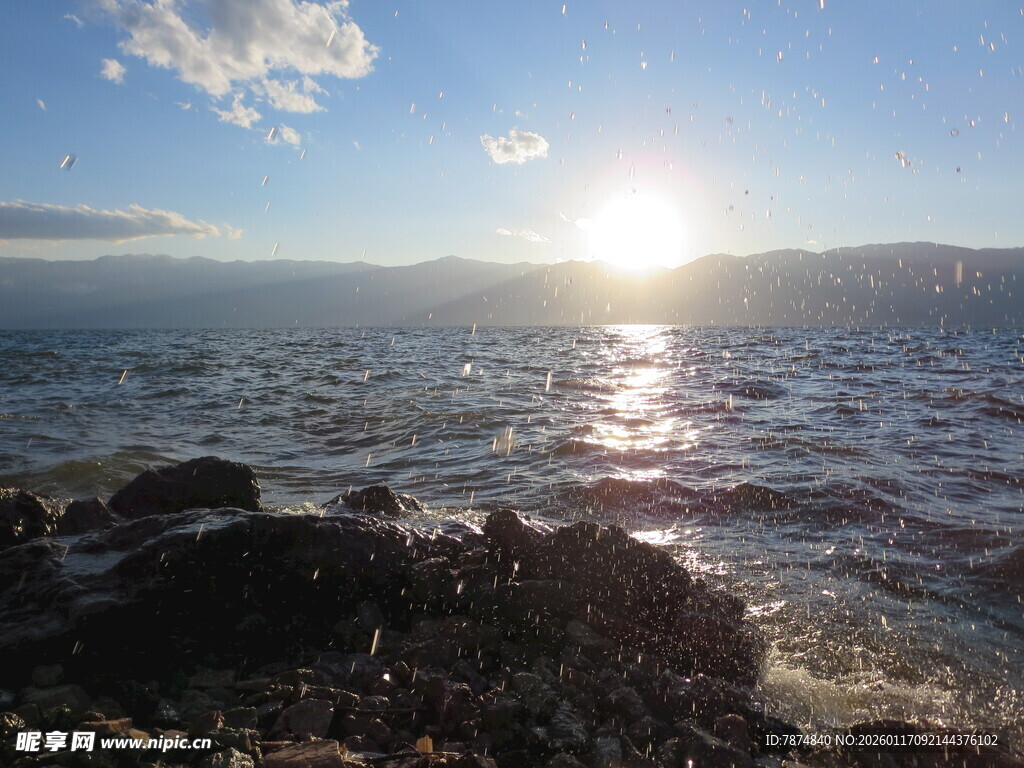 海边日落美景