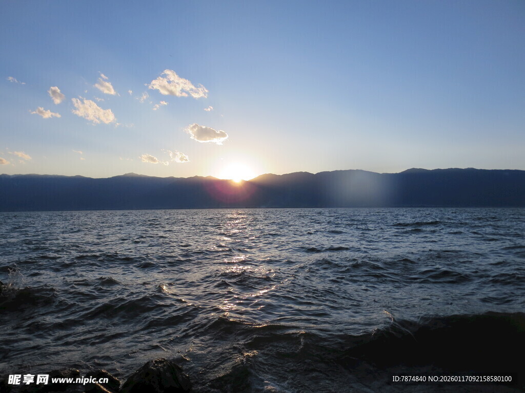 海边日落美景