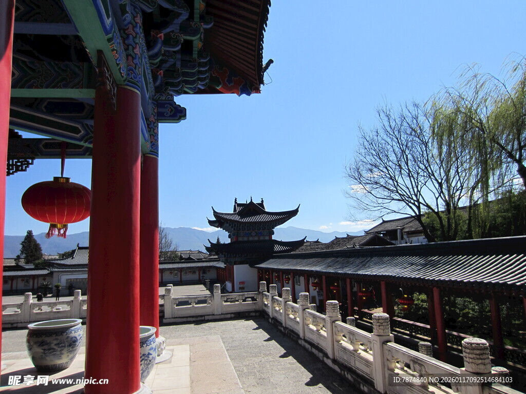 古建庭院风光