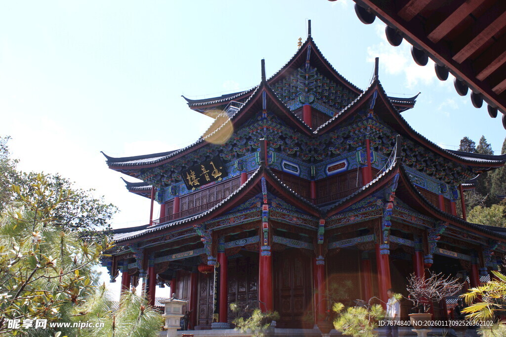 中式古亭 尽显传统建筑之美