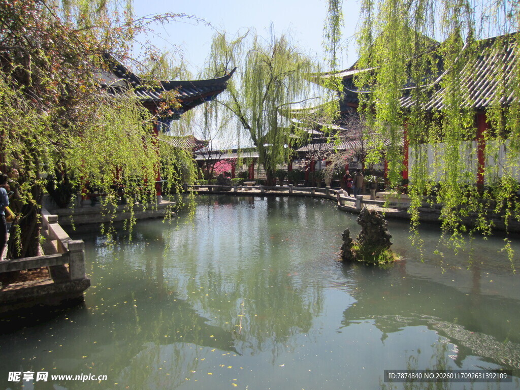 江南水乡风光秀丽景色
