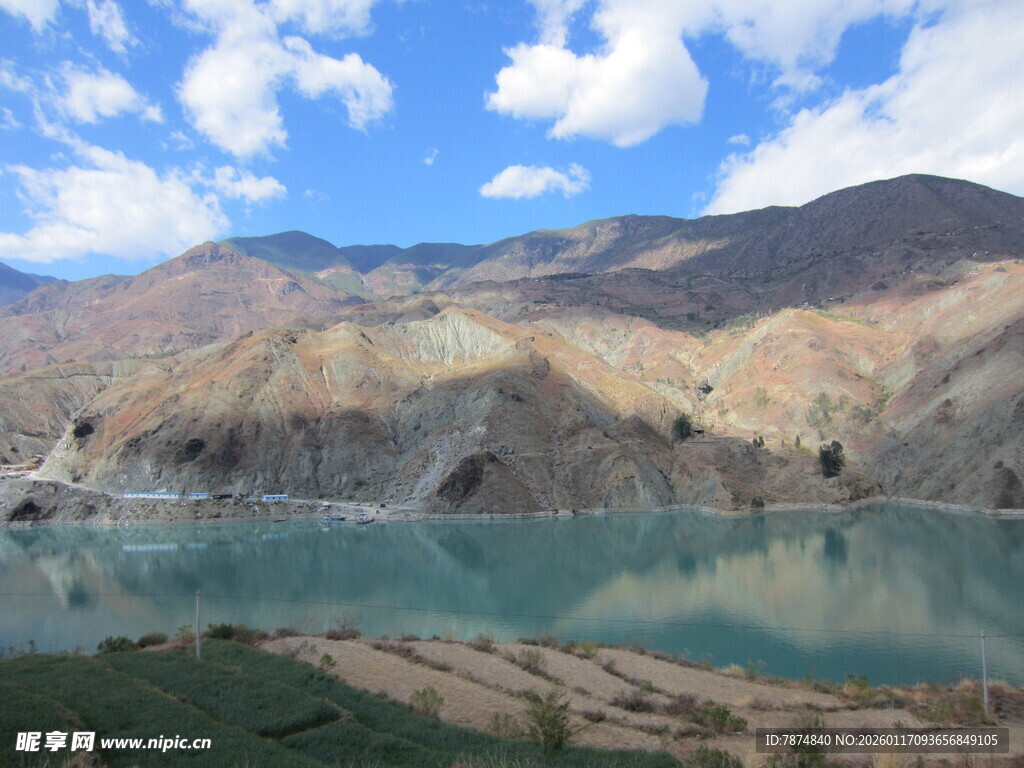 壮丽山水湖泊美景