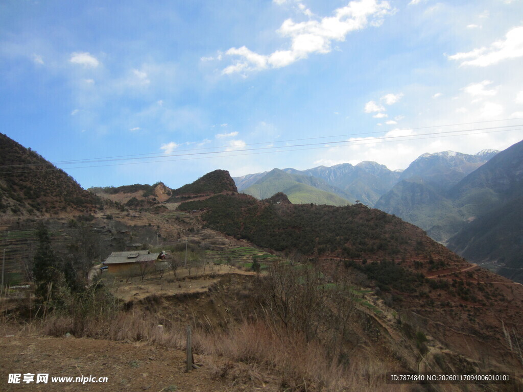 山间村落风景
