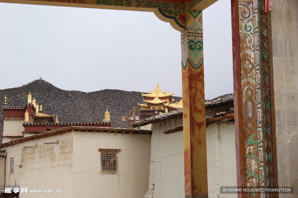 藏式建筑景致