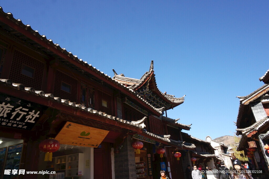 古色古香的传统街巷