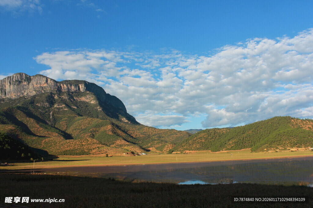 壮丽山水自然风光图景