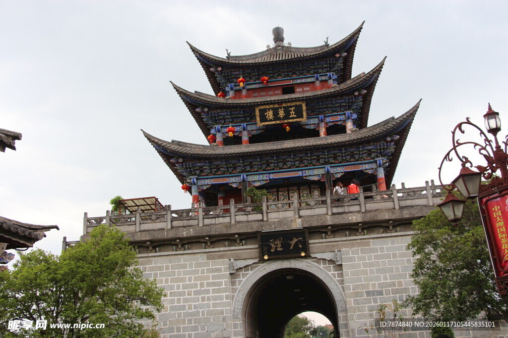 古风城楼 尽显中式建筑之美