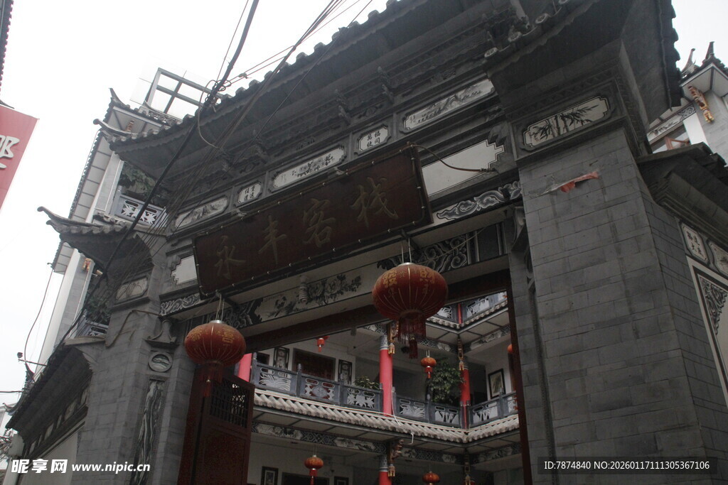 古色古香中式传统建筑
