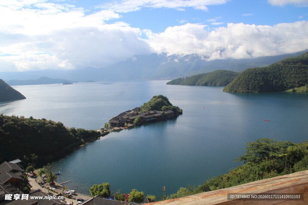 壮丽山水风景图