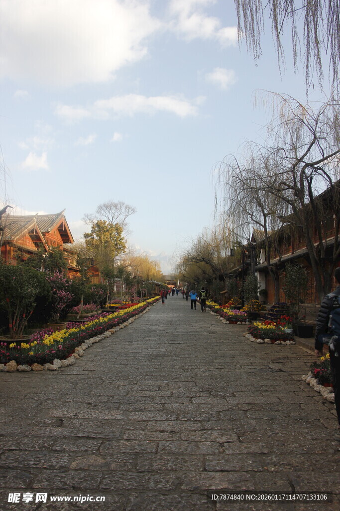 古巷街道风景