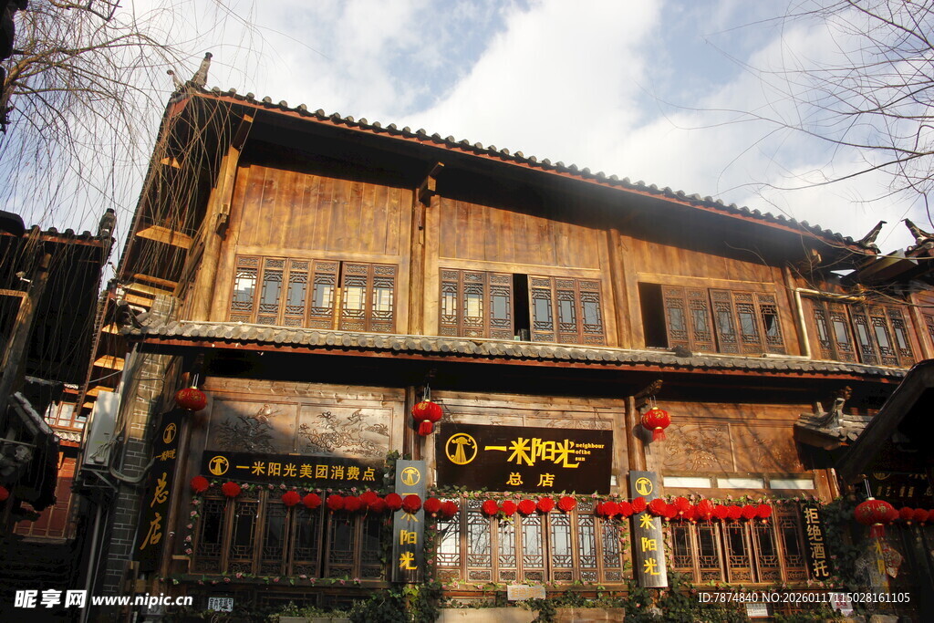 古色古香的中式传统建筑