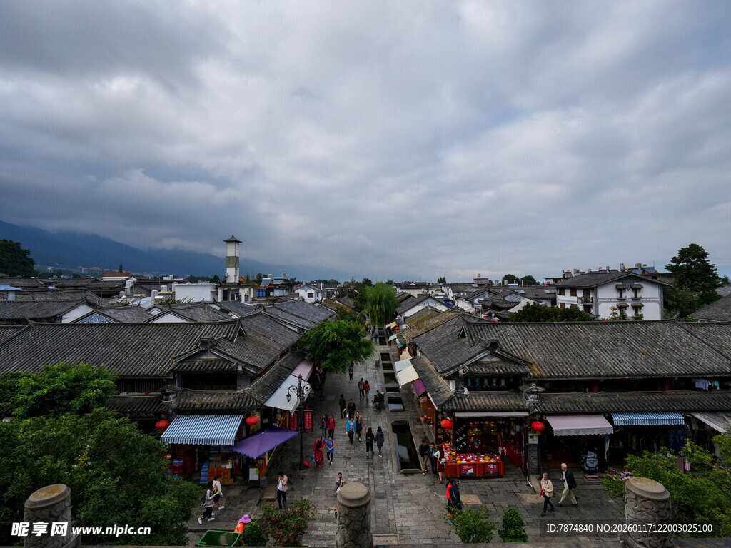 古城街巷景色