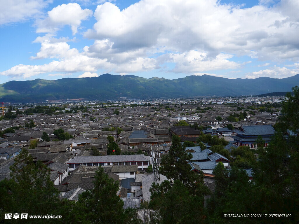 山城全景风光
