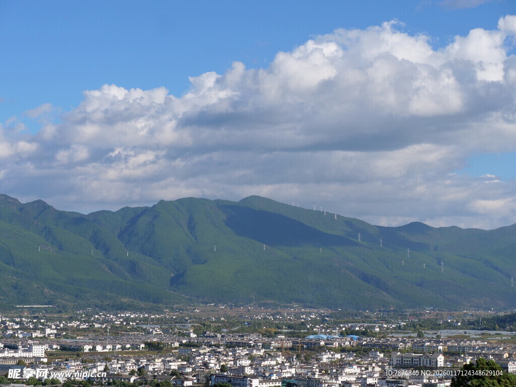 山城风光远眺