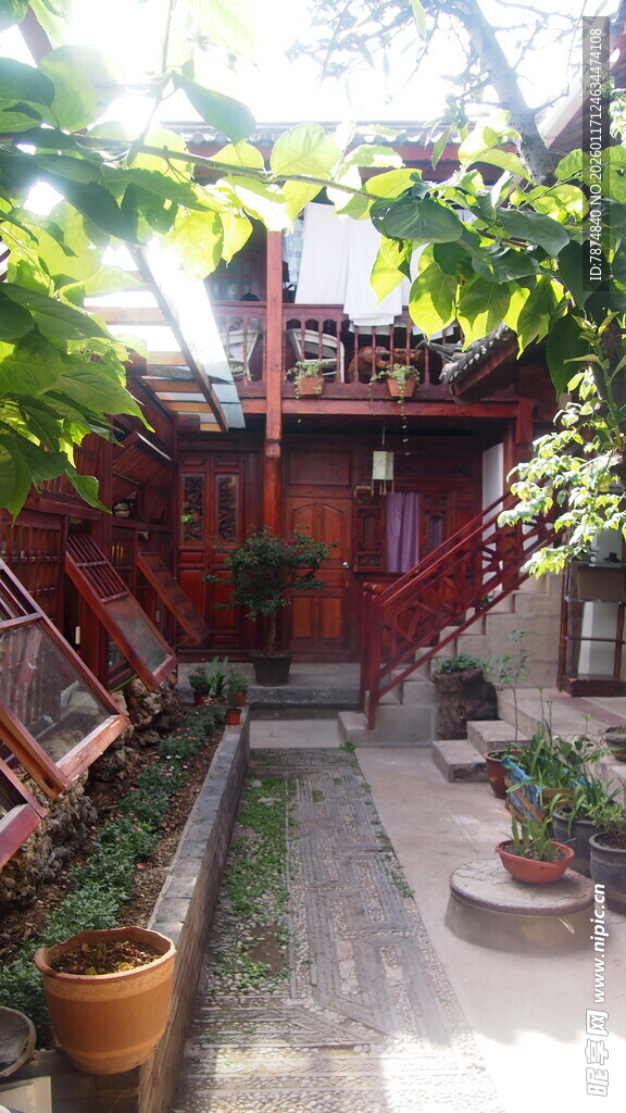 中式庭院景观 古韵悠然