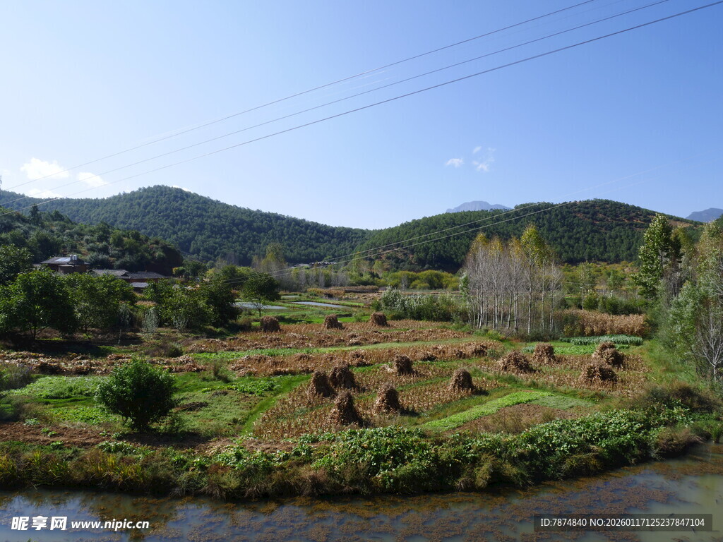 田园山水风光美景