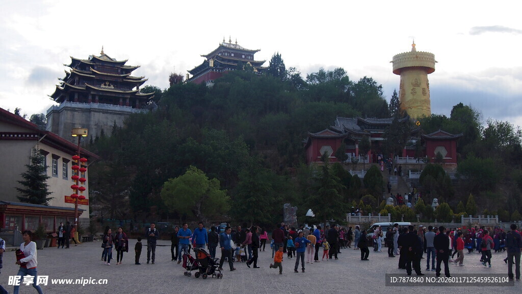 景区热闹景象