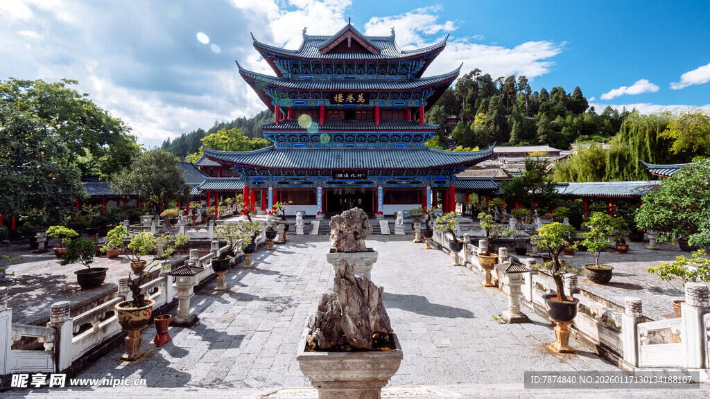 中式古建园林景观