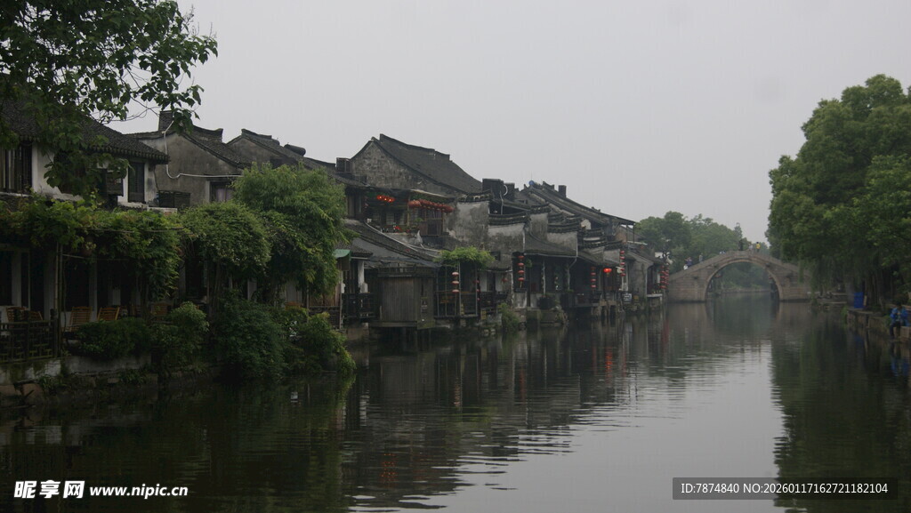 江南水乡古镇风景