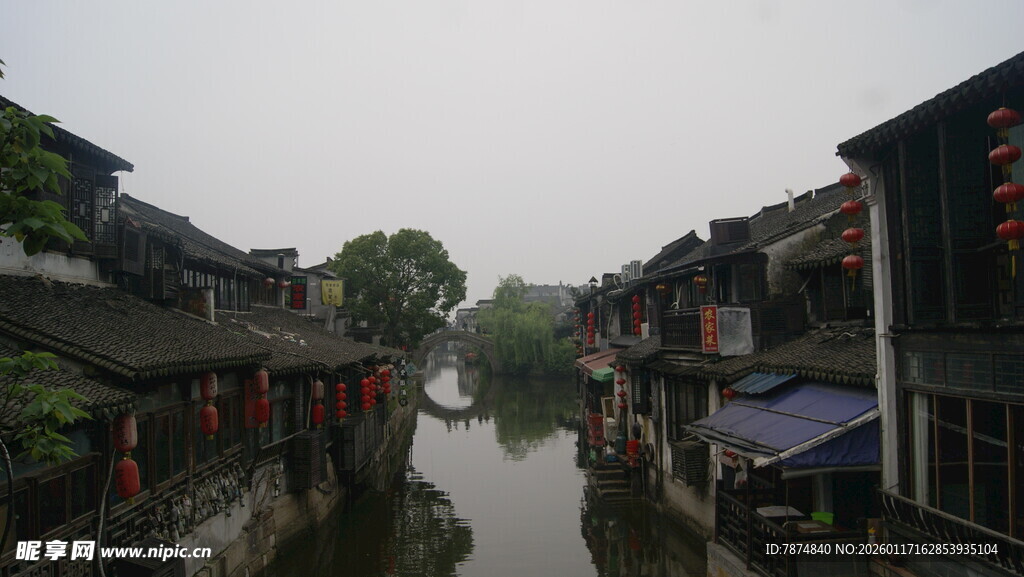 江南水乡古镇风景