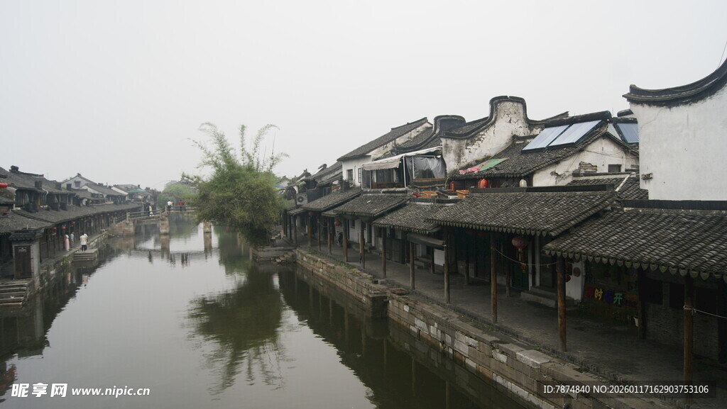 江南水乡古村落景致