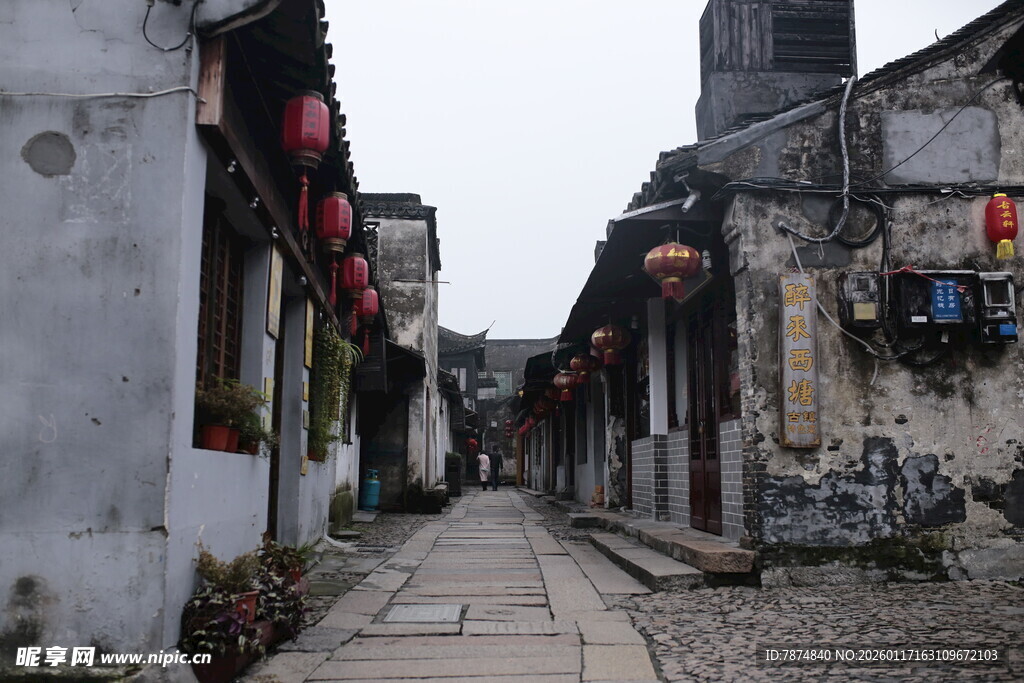 古巷悠悠 尽显江南韵味
