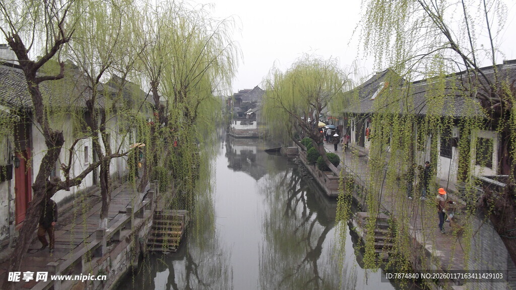 江南水乡古巷 静谧美景