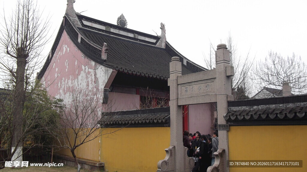 古色古香中式建筑一角
