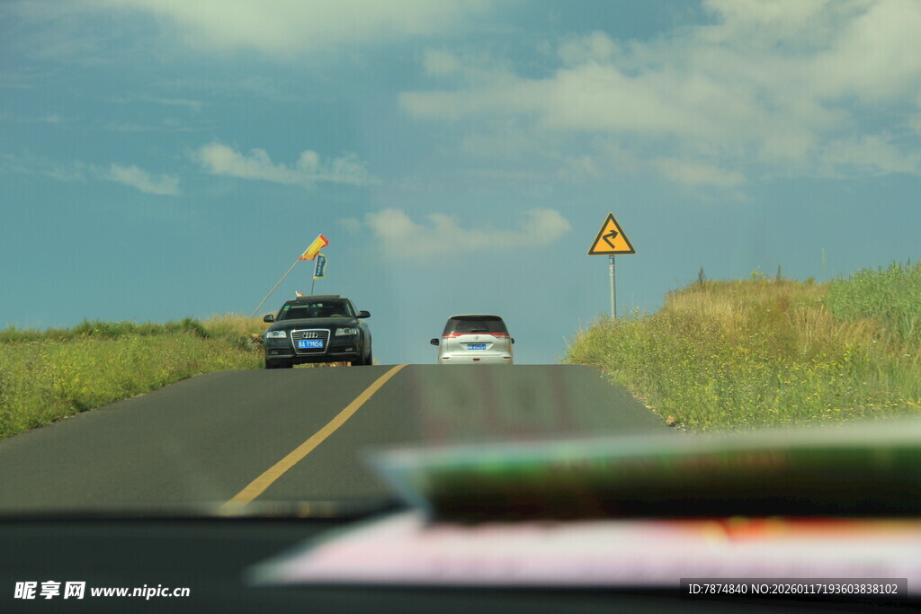 公路行车风景