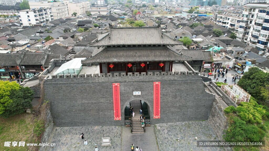 扬州东关城门古建筑