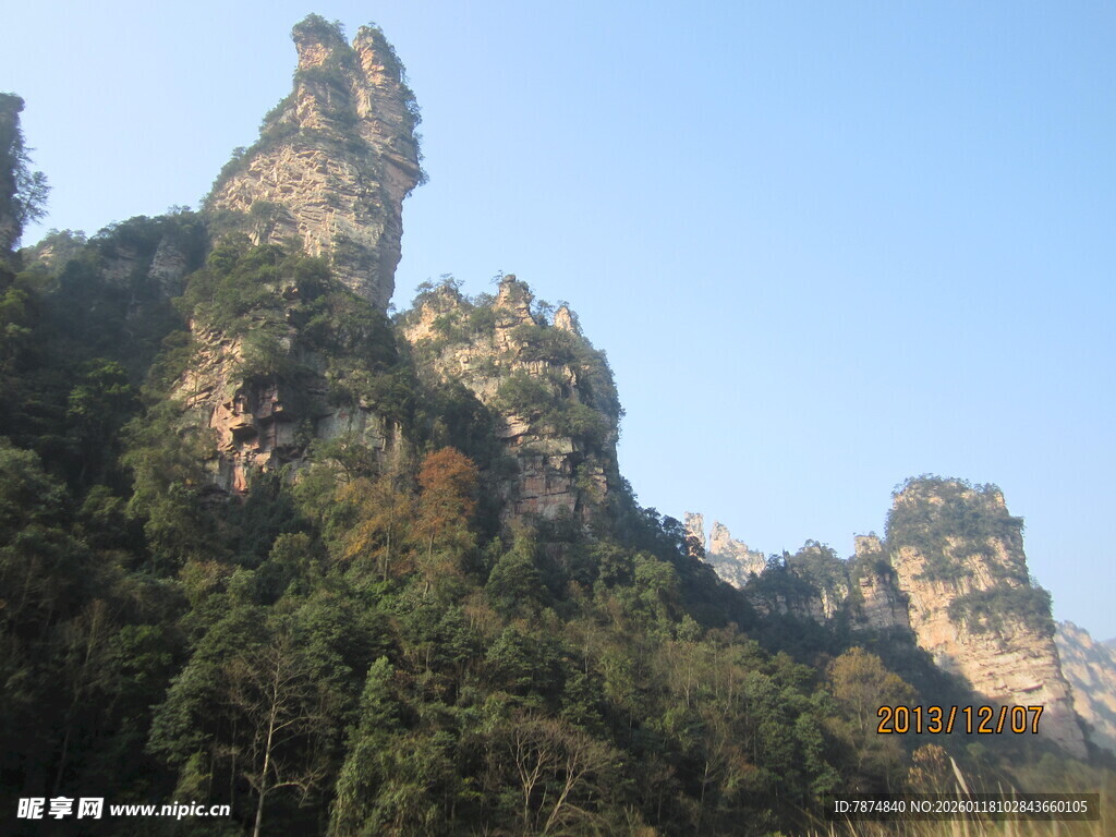 张家界奇峰异石景观