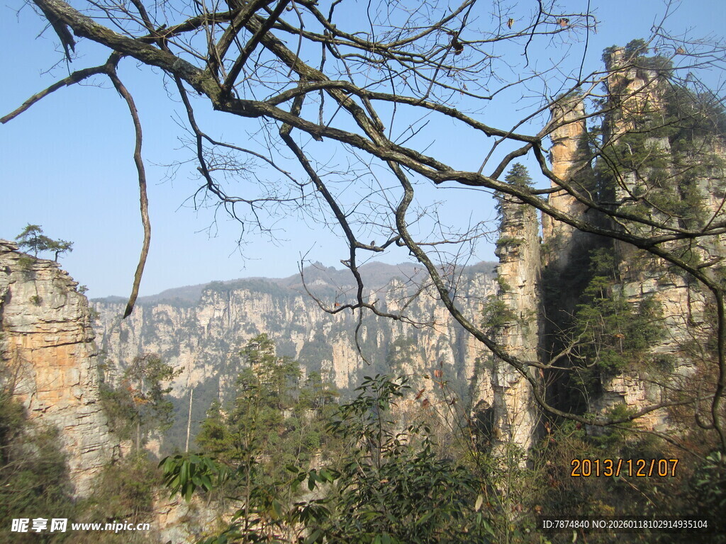 张家界奇峰异石景观