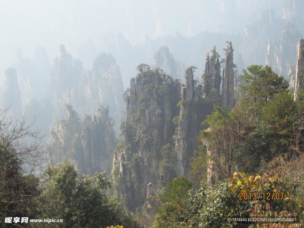 张家界奇峰异景