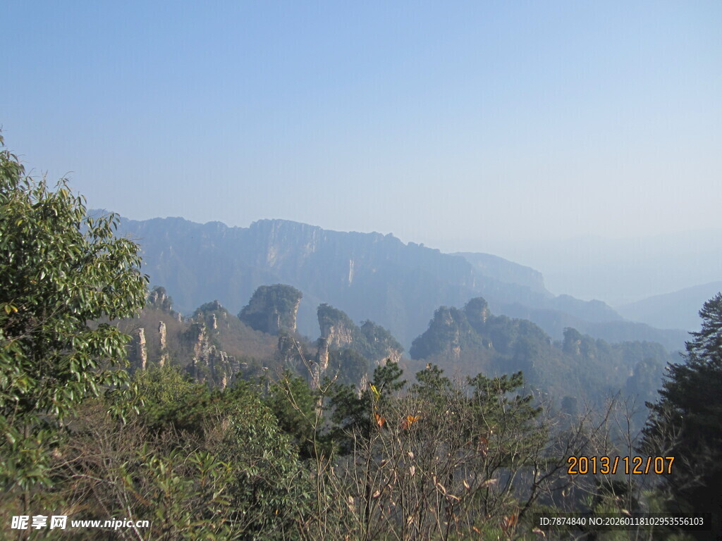 张家界奇峰美景