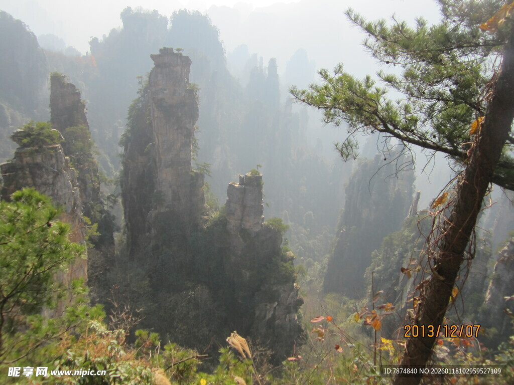 张家界奇峰异景